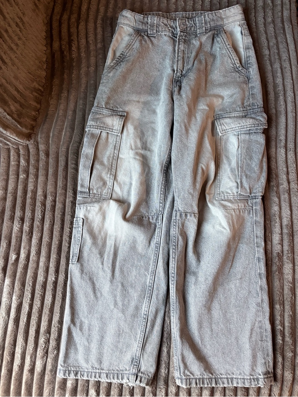 H&M Light Gray Cargo Pants